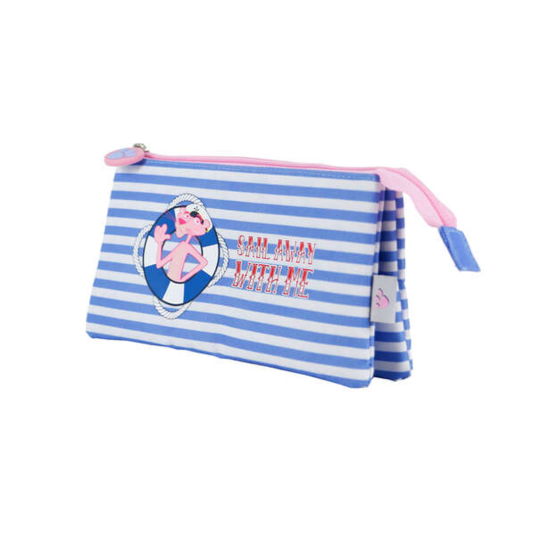 Dohe Portatodo Triple Compartimento - Fabricado en Poliester Flexible y Resistente - Cierre Doble de Cremalleras - Ideal para Guardar Multiples Utensi 1