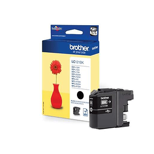 Brother LC121 Negro Cartucho de Tinta Original - LC121BKBP