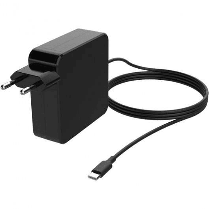 Leotec Cargador Rapido para Portatil USB-C 65W - Carga Rapida PD 3.0 1