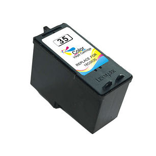 Lexmark 35 Color Cartucho de Tinta Generico - Reemplaza 18C0035E