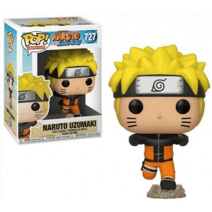 Funko Pop Animacion Naruto Shippuden Naruto Corriendo - Figura de Vinilo - Altura 9cm aprox. 1