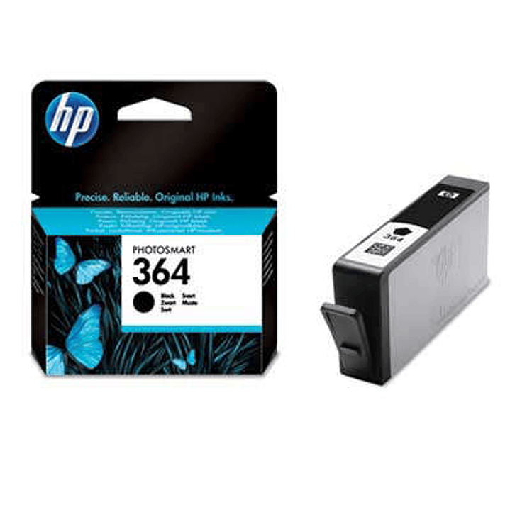 HP 364 Negro Cartucho de Tinta Original - CB316EE 1
