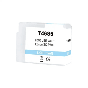 Epson T46S5 Cyan Light Cartucho de Tinta Pigmentada Generico - Reemplaza C13T46S500