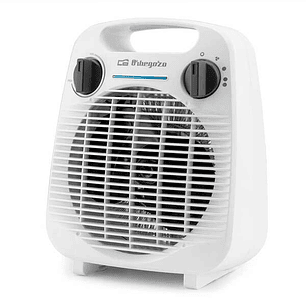 Orbegozo FH 5041 Calefactor Confort Hogar - Potencia 2000W - Termostato Regulable - Funcion Anticongelante - Disfruta de un Hogar Calido y Acogedor en
