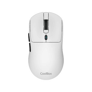 Coolbox W03 Raton Gaming Inalambrico 10000dpi - 7 Botones - Sensor Pixart 3325 - Color Blanco