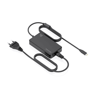 Aisens Cargador de Portatil GaN USB-C/PD 100W - Cable de 1.80m - Color Negro