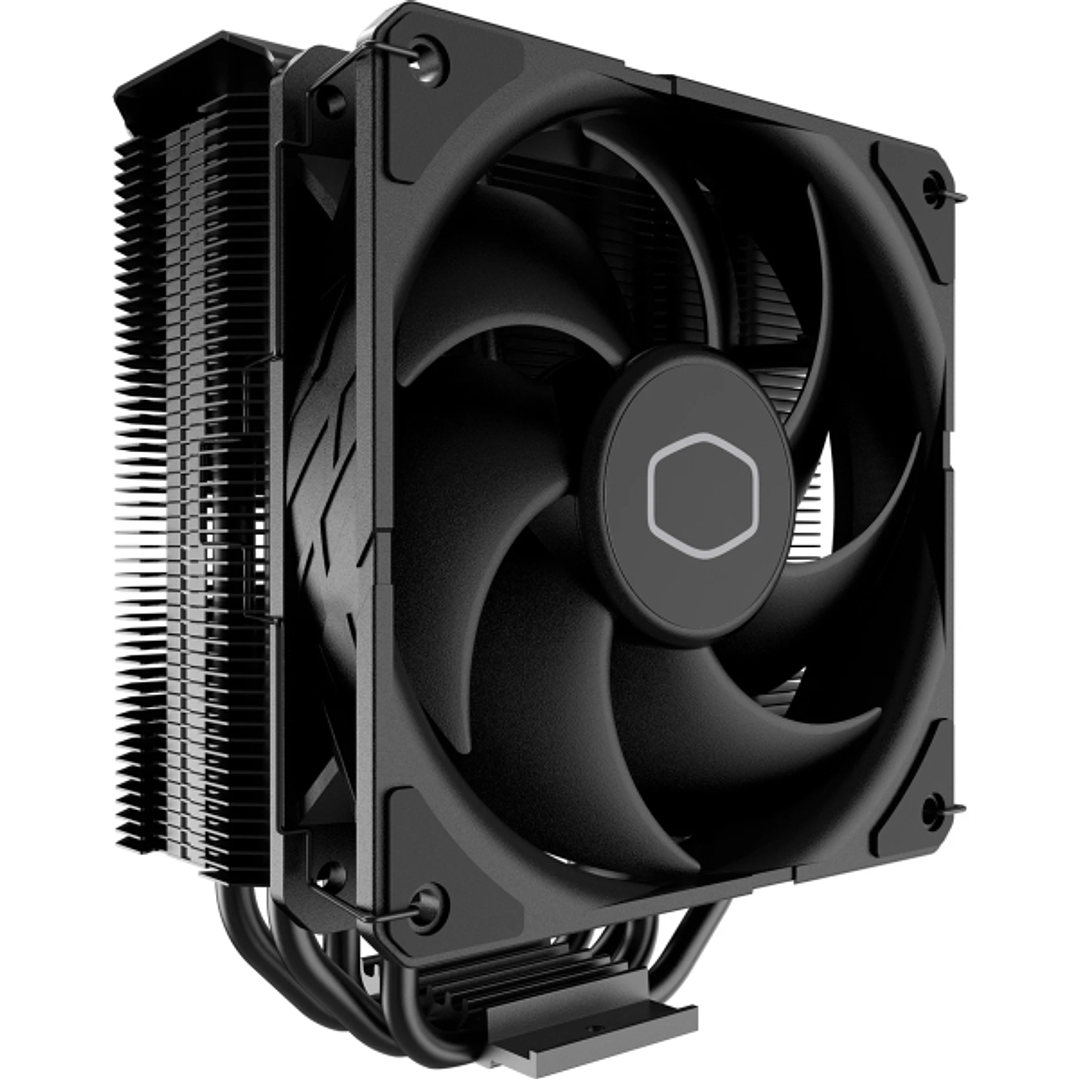 Cooler Master Hyper 212 Black Disipador CPU - 4 Tubos -  Multisocket Universal - Ventilador 120mm - Color Negro 1