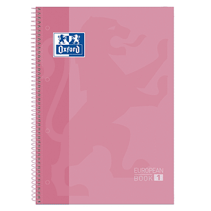 Oxford School Classic A4+ Europeanbook - Tapa Extradura - 80 Hojas - Color Rosa Chicle