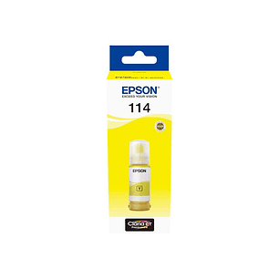 Epson 114 Amarillo Botella de Tinta Pigmentada Original - C13T07B440