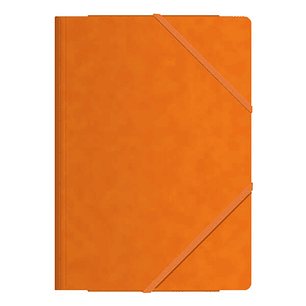 Dohe Carpetas de Gomas con Tres Solapas - Tamaño Folio - Cartulina de Primera Calidad - Plastificadas - Cierre de Gomas Planas