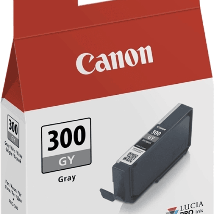 Canon PFI300 Gris Cartucho de Tinta Original - 4200C001/PFI300GY 1