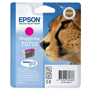 Epson T0713 Magenta Cartucho de Tinta Original - C13T07134012