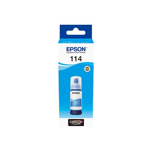 Epson 114 Cyan Botella de Tinta Pigmentada Original - C13T07B240
