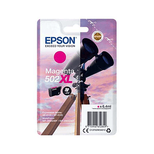 Epson 502XL Magenta Cartucho de Tinta Original - C13T02W34010