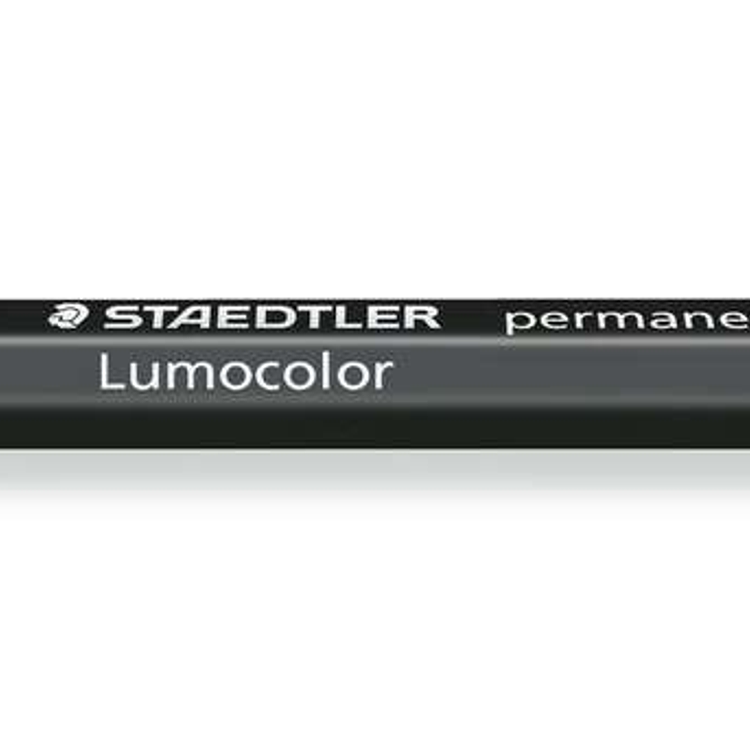 Staedtler Lumocolor Permanent Omnigraph 236 Cera Permanente Hexagonal - Resistente al Agua - Diametro 12mm Aprox - Color Amarillo 1