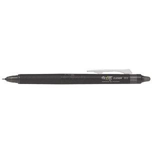 Pilot Frixion Point Clicker 0.5 Boligrafo Retractil de Tinta Termosensible - Borrable - Punta Fina 0.5mm - Trazo 0.25mm - Grip De Agarre - Color Negro
