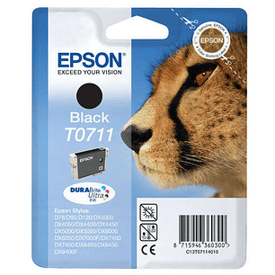 Epson T0711 Negro Cartucho de Tinta Original - C13T07114012