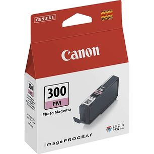Canon PFI300 Magenta Photo Cartucho de Tinta Original - 4198C001/PFI300PM