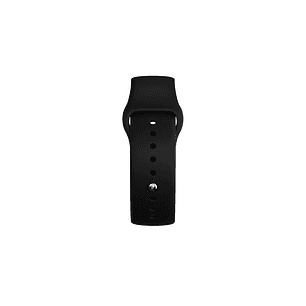 Savefamily Correa de Silicona para Savewatch Plus Edicion Valencia CF - Color Negro