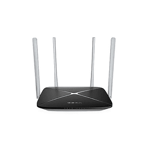 Mercusys Router Inalambrico AC1200 Dual Band - 5 Puertos - 10/100Mbps - 4 Antenas 5dBi