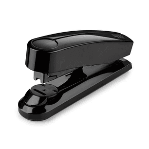 Novus B 4FC re+new Grapadora de Sobremesa - Fabricada con Plastico Reciclado - Hasta 50 Hojas - Grapado Plano Abierto, Cerrado y Clavado - Incluye 200