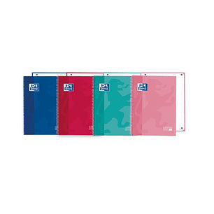 Oxford School Classic A5+ Europeanbook - Tapa Extradura - 80 Hojas - Colores Surtidos