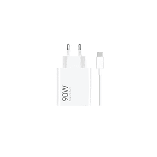 Xiaomi HyperCharge Cargador GaN Universal de Pared 90W - USB-A - Carga Rapida - Color Blanco