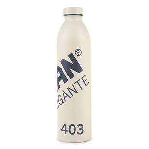Milan Serie 1918 Gigante 403 Botella Isotermica 0.946L - Doble Pared de Acero Inoxidable - Liquidos Calientes hasta 12h, Frios hasta 24h - Color Beige