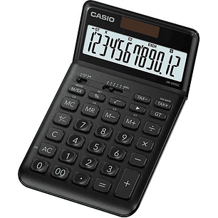 Casio JW-200SC Calculadora de Sobremesa 12 Digitos Inclinacion Ajustable - Simbolos de Comando de Funcion - Memoria Total General e Independiente - Al