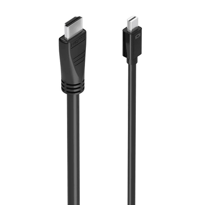 Aisens Cable Conversor MINI DP a HDMI 4K@60HZ - MINI DP/M-HDMI/M - 5.0m - Color Negro 1