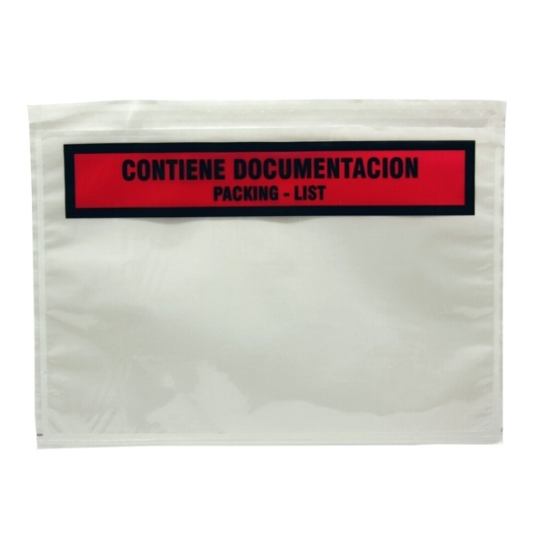 Sobre Autoadhesivo para Envio de Documentos 240x180mm - Packing List 1
