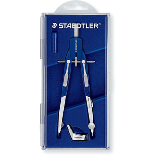 Staedtler Mars 552 01 Compas de Precision - Patas Articuladas - Ajuste Rapido