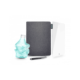 Urban Factory Greenee Pack Funda, Lapiz y Cristal Templado para Ipad - 7ª, 8ª y 9ª Generacion - 10.2