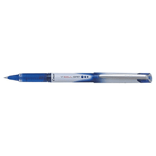 Pilot Boligrafo de Tinta Liquida V Ball Grip 05 - Punta de Bola Conica 0.5mm - Trazo 0.3mm - Grip de Goma - Color Azul