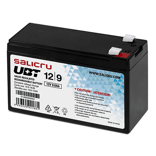 Salicru UBT 12/9 Bateria para SAI/UPS 9aH 12v
