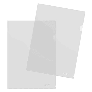 Dohe 100 Dossier de Polipropileno Transparente Acabado Cristal - Tamaño A4