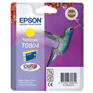 Epson T0804 Amarillo Cartucho de Tinta Original - C13T08044011