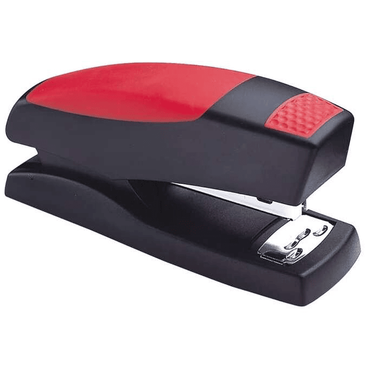 Petrus 435 Golf Grapadora - Hasta 30 Hojas - Grapado Cerrado, Abierto y Clavado - Color Rojo 1