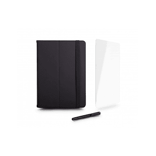 Urban Factory Cyclee Pack Funda, Lapiz y Cristal Templado Universal para Tablet de 10.5