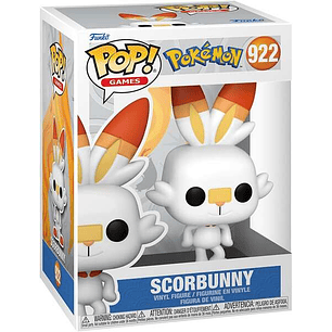 Funko Pop Pokemon Scorbunny - Figura de Vinilo - Altura 9.5cm aprox.