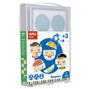 Apli Magnet Emociones XXL - Tamaño 50x70 - Iman de Alta Resistencia - Diseño con Emociones Variadas