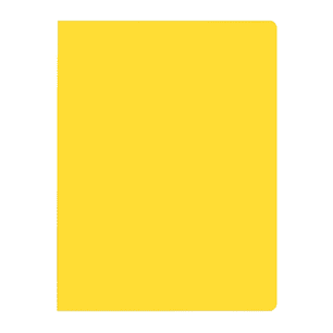Elba Gio Pack de 50 Subcarpetas de Cartulina 230gr - Formato Folio - Ranura para Fastener - Color Amarillo Intenso