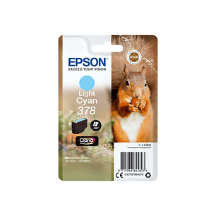 Epson 378 Cyan Light Cartucho de Tinta Original - C13T37854010