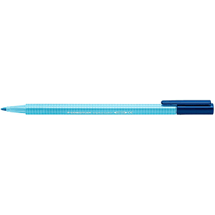 Staedtler Triplus Color 323 Rotulador de Punta Fina - Trazo 1mm Aprox - Tinta Base de Agua - Color Azul Agua