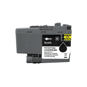 Brother LC3239XL Negro Cartucho de Tinta Pigmentada Generico - Reemplaza LC3239XLBK