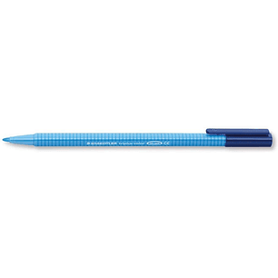 Staedtler Triplus Color 323 Rotulador de Punta Fina - Trazo 1mm Aprox - Tinta Base de Agua - Color Azul Claro