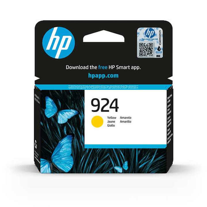 HP 924 Amarillo Cartucho de Tinta Original - 4K0U5NE 1