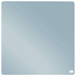 Nobo Mini Pizarra Magnetica Tile 360Mmx360mm - sin Marco - Baldosas de Borrado en Seco - Gris