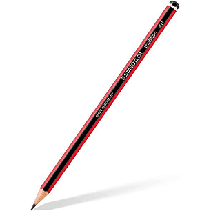 Staedtler Tradition 110 Lapiz de Grafito Hexagonal - Mina 4H - Resistencia a la Rotura - Madera Bosques Sostenible
