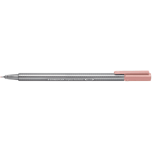 Staedtler Triplus Fineliner 334 Rotulador de Punta Fina - Trazo de 0.3mm - Tinta Base de Agua - Color Rosa Antiguo